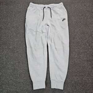 Nike Tech Fleece Joggers Mens Large Grey Slim Fit Sweatpants Athletic